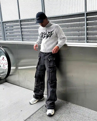 "Raven" Knit