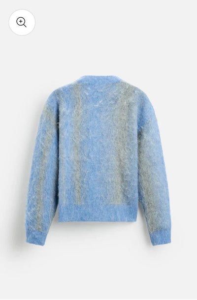"Brushed Blue" Knit